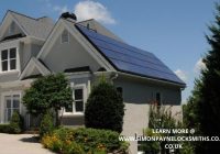 nice modern home after solar panel funding review seen