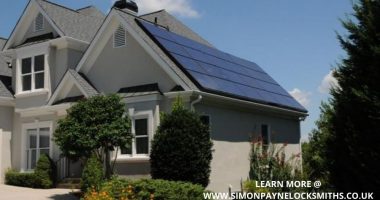 nice modern home after solar panel funding review seen